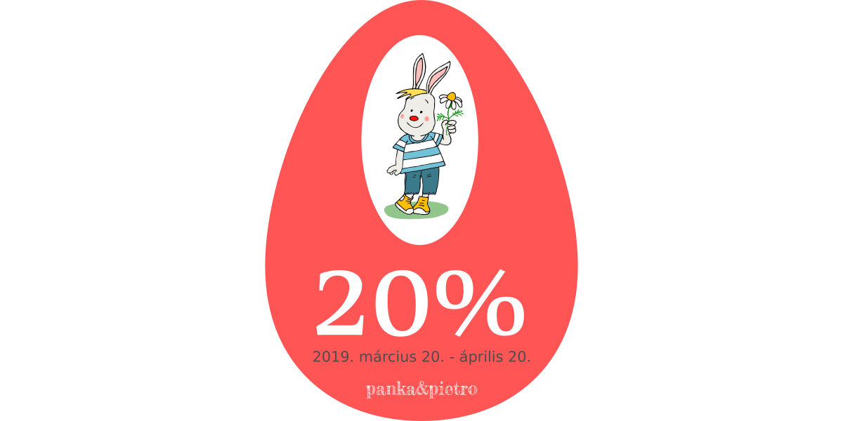 húsvéti akció Fésűs Éva: Csupafül 22 meséje panka&pietro