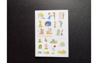 panka&pietro matrica Fésűs Éva: A szomjazó királyfi című mesekönyvéhez