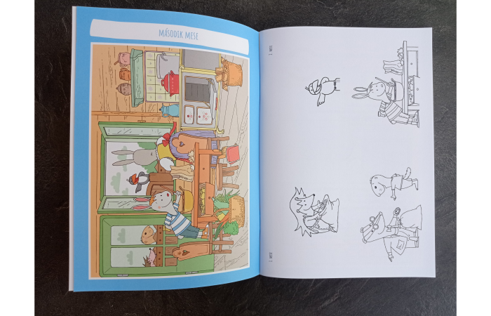 Fésűs Éva: Csupafül 22 meséje kreatív füzet panka&pietro