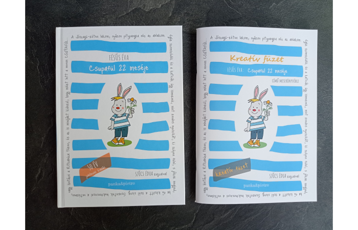Fésűs Éva: Csupafül 22 meséje mesekönyv kreatív füzet panka&pietro