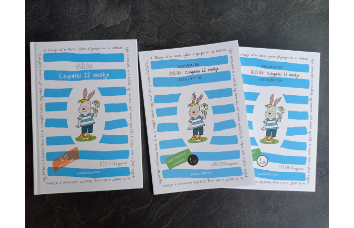 Fésűs Éva: Csupafül 22 meséje mesekönyv munkafüzet panka&pietro