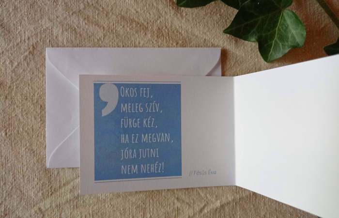 panka&pietro Képeslap gyerekeknek - Fésűs Éva: A szomjazó királyfi