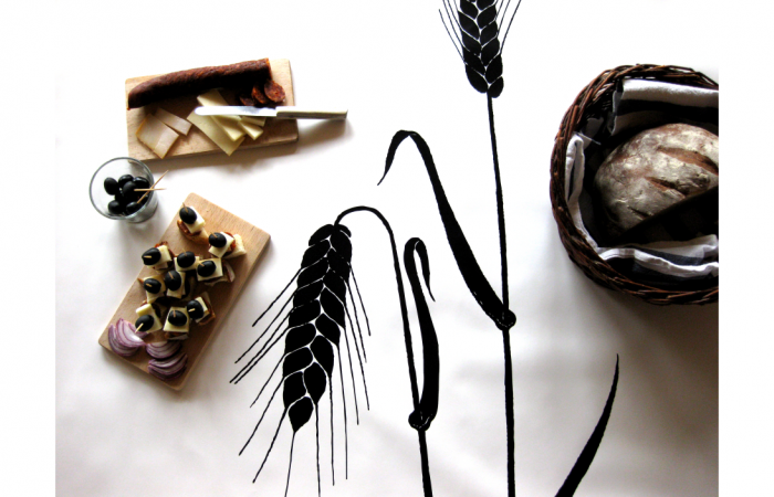 panka&pietro búza triticum terítő letörölhető vízálló